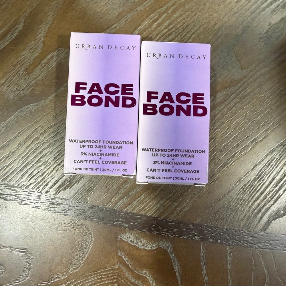 Urban Decay Face Bond Waterproof Foundation - Light Pink Boxes